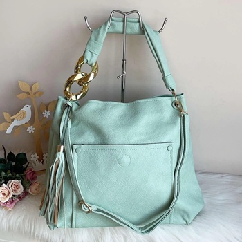 Image 1 of Дамска Зелена Чанта - Модел 1036