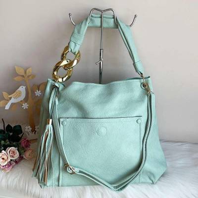 Дамска Зелена Чанта - Модел 1036