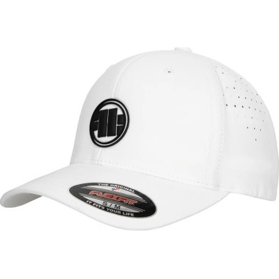 PitBull West Coast full cap LOGO FLEXIT PERFORATED bílá