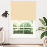 vidaXL Ролетна щора, затъмняваща, бежова, 150x230 см, ширина на плата 146, 6 см, полиестер (4010826)