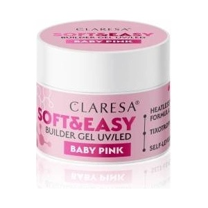 Claresa Nail Building Gel Soft&Easy Builder - Baby Pink 45g