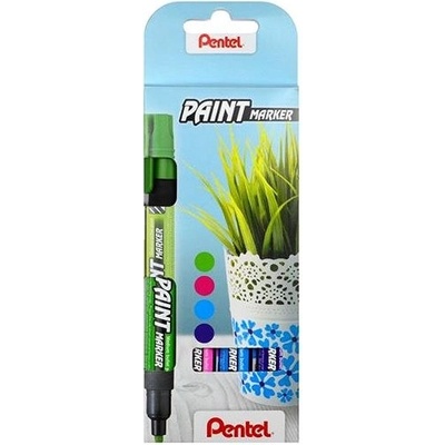 Pentel MMP20-4COL Paint Marker zářivé barvy sada 4 ks