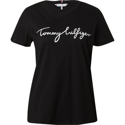 Tommy Hilfiger Тениска черно, размер xxl