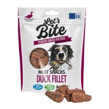 Brit Let's Bite Meat snacks Duck Fillet 80 g