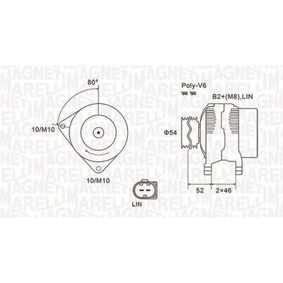 Generátor MAGNETI MARELLI 063731970010