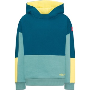 TROLLKIDS Детски суичър Trollkids Kid's Rondane Sweater Hoodie - Atlantic Blue / Dusky Turquoise - размер 92 (EU) (704-3541-0911)