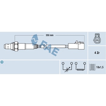 Lambda sonda FAE 77264