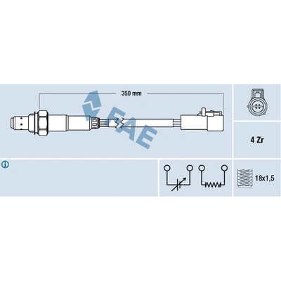 Lambda sonda FAE 77264