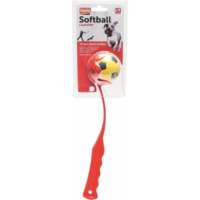 Karlie hádzadlo 32 cm oranžová červená