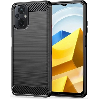 Pouzdro TECH-PROTECT TPUCARBON XIAOMI POCO M5 černé