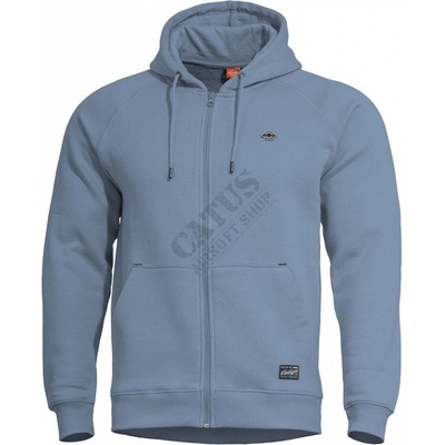 Pentagon Phaeton mikina s kapucňou na zips svetlomodrá