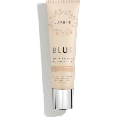 Lumene Nordic Makeup Blur dlhotrvajúci make-up SPF15 2 Soft Honey 30 ml