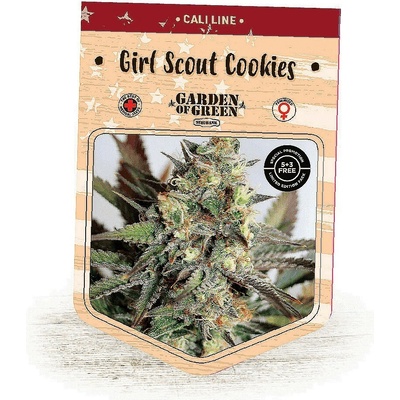 Garden Of Green Seedbank Girl Scout Cookies semienka neobsahujú THC 10 ks