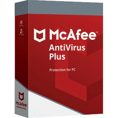 McAfee AntiVirus Plus Unlimited lic. 12 mes.