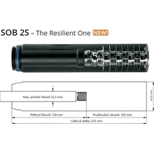 Recknagel SOB 2S M 14x1 7,62 mm