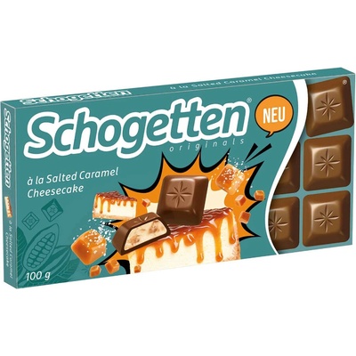 Schogetten Salted Caramel Cheesecake mléčná 100 g