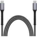 Fixed FIXDA-CC12-GR USB-C to USB-C PD, 1,2m, sivý