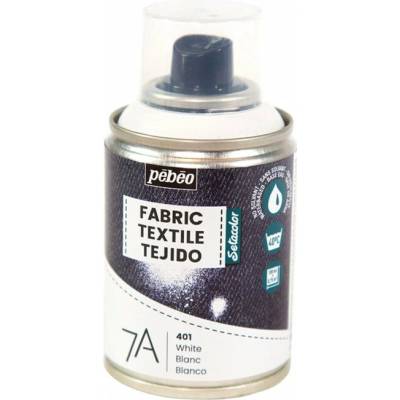 Pébéo farba na textil v spreji 7A 100 ml 01 white