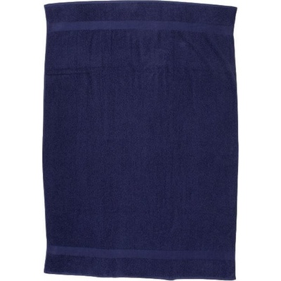 Towel City Luxusní froté osuška s jemným dlouhým vlasem 550 g/m modrá námořní 100 x 150 cm 100 x 150 cm