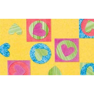 GEKKOFIX 11725 samolepící tapety Samolepící fólie dětské srdíčka 67,5 cm x 15 m