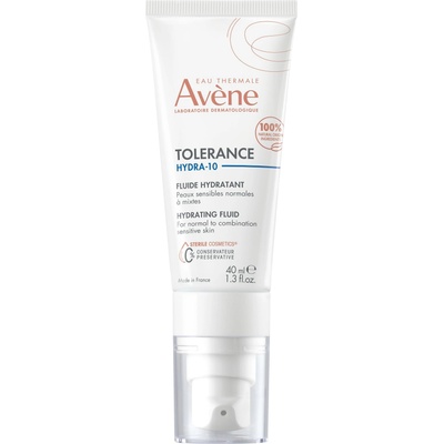 Avène Tolerance Хидратиращ флуид Hydra-10, 40 ml