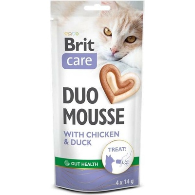 Brit Care Cat Creamy Duo Mousse with Chicken and Duck 4 x 14 g