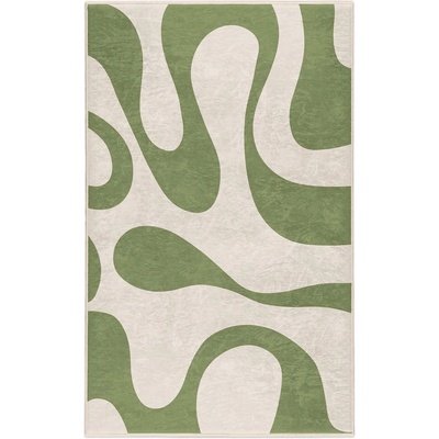 Mila Home Зелен килим подходящ за пране 60x100 cm Matcha Latte - Mila Home (HKG-MMN-Colorful-012-60x100)