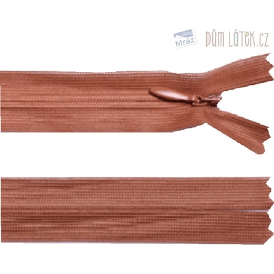 Zips skrytý nedeliteľný, dĺžka 35 cm