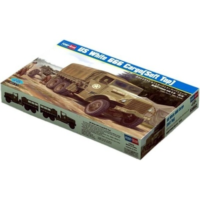 Hobby Boss White 666 Cargo Soft Top 1:35