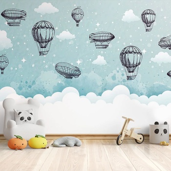 Image 1 of Art gift Фототапет - Балони и дирижабли