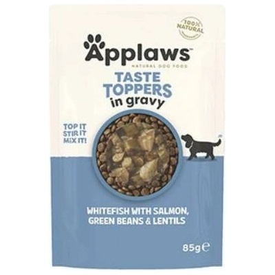 Applaws Dog Toppers Gravy bílá ryba a losos 85 g