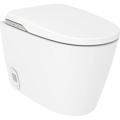 Roca Тоалетна чиния, Roca, A803105001, Smart, седалка и капак, порцелан, бял, 41x60x47.7см (A803105001)