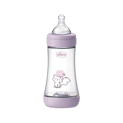 Chicco Láhev kojenecká antikoliková Perfect 5 fialová 240 ml