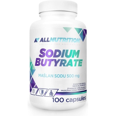 ALLNUTRITION Sodium Butyrate, 500 mg, 100 капсули, AllNutrition (8964)