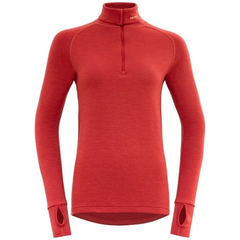 Devold Expedition Woman Zip Neck Размер: S / Цвят: светлооранжев