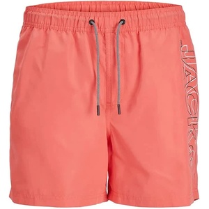 JACK & JONES Бански гащета Jack & jones Fiji Double Logo swimming shorts - Orange (Hot Coral)