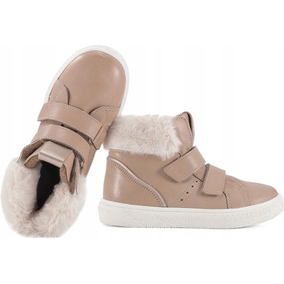 Emel EY2730-3 zateplené boty s membránou béžová