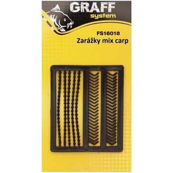 Graff System Zarážky Mix Carp Červená