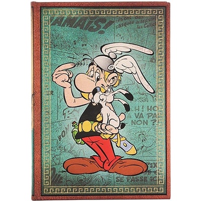 Paperblanks Тефтер Asterix the Gaul, Mini, широки редове, тв (1570180924)