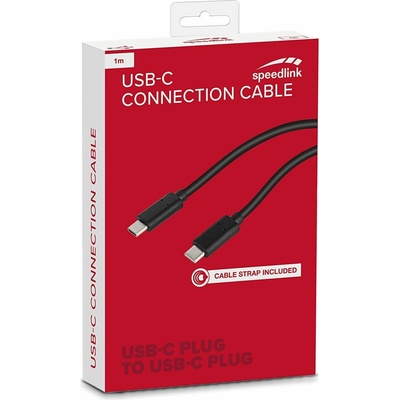 Speed Link SL-180023-BK USB-C to USB-C, 1m