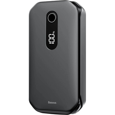 Baseus Super Energy Pro Car Jump Starter 12000 mAh - външна батерия 12000 mAh с фенер и JumpStarter за автомобил (черен)