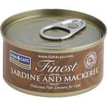 Fish4Dogs Fish4cats Finest Сардина и Скумрия 70 г
