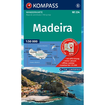 234 Madeira 1: 50 000 KOMPAS