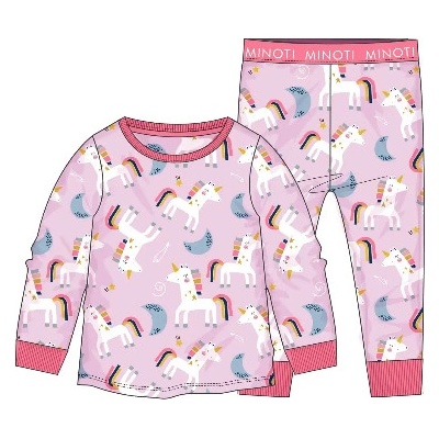 Minoti dívčí pyžamo PYJA 52 růžová