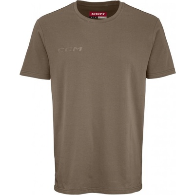 CCM tričko Core SS Tee YTH hnedá