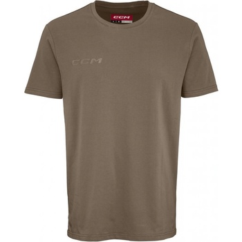 CCM tričko Core SS Tee YTH hnedá