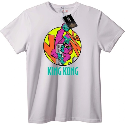 NOONEBRAND Тениска Наситен King Kong - 2XL, Black