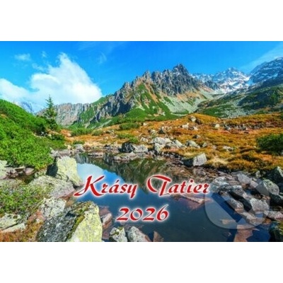 Krásy Tatier Nástenný kalendár 2026