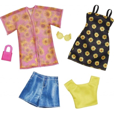 Mattel Barbie oblečenie s doplnkami v praktickom balení HBV71