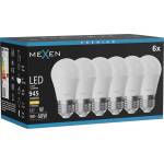 Mexen Nova 6x LED крушка E27, G45, 9W, Топла - 3000K, 945 lm - L101-E27-0930-01x06 (L101-E27-0930-01x06)
